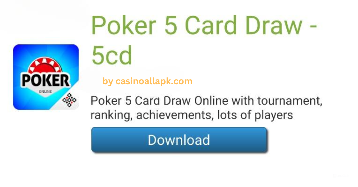 Free Five Card Draw Poker Games